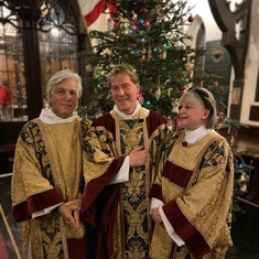 Church Subdeacon with Mother Carol and Fr. John David  