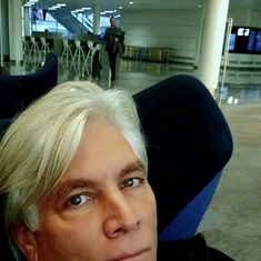 Airport selfie…