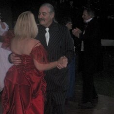 Russell and Lori at historic ball July 2010