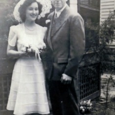 Ruth and Jim Keller Married 6-1-46