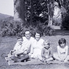Keller family in Lincoln, VT.
