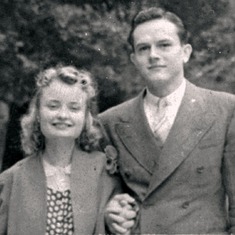 One of Ruth's favorite photos of her and Ralph
