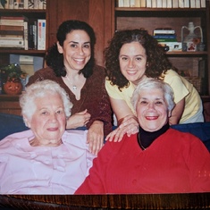 3 generations circa 2002 at Adrianne's house