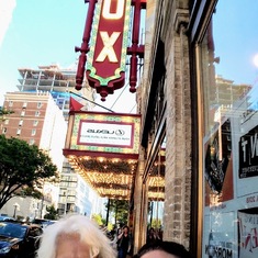 Grace and Ruth went to see An American in Paris at the Fox Theater in Atlanta!