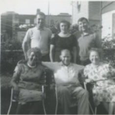 1962 - Waltraute, Augie, Ruth's parents and Tante Elsie (Waltraute's mother)
