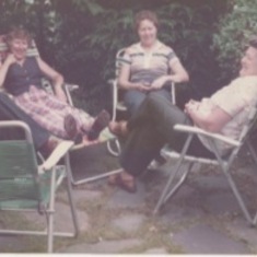 1982 Forest Hills NY   Edith, Ruth, Toni and Waltraute