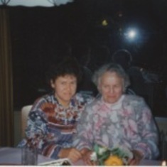 Tante Johanna and cousin Edith