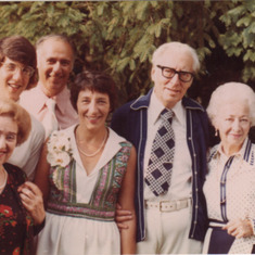 R&A's 25th Anniversary 1975 with their parents and David