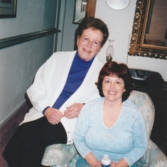 Ruth with daughter-in-law Jeanne Million Edmonson.