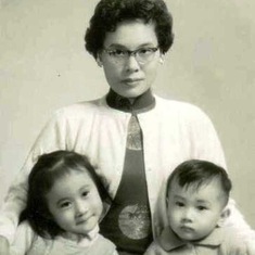 Nancy, Ruth (mom) and Alan in Taiwan.
