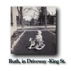 Ruth, in driveway