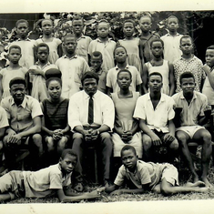 Class picture @ ECWA School, Olayinka in 1968
