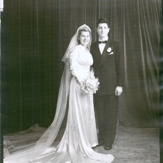 Wedding photo Sept 25 1943
