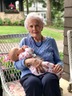 Ruth with her great-grandson, George