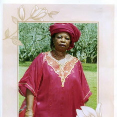 MME RUTH NTUBA IN RED