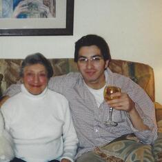 With grandson, Alex (2004)