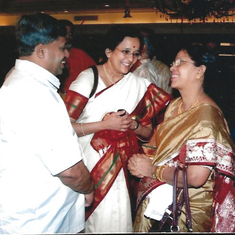 RV Sir and Latha Madam at Somik's wedding