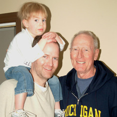 Collin, Rick and Dad