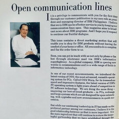 From the IBMP MD’s desk, Peripherals, November 1994.