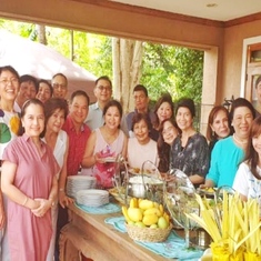 At the residence of xIBMers Dod & Alma Peralta in the highlands of beautiful Antipolo.
