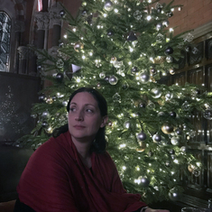 Just before Christmas 2017, St Pancras Hotel, London