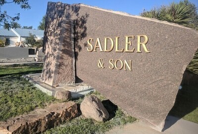 SADLER AND SON MONUMENT WORKS