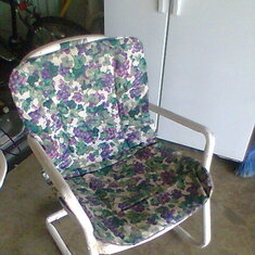 MOM'S ROCKING CHAIR, this was also her Dad's chair, (Steven Burick)