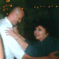MOM DANCING THE POLKA WITH ME IN 2007 A FEW MONTHS BEFORE SHE WENT TO HEAVEN