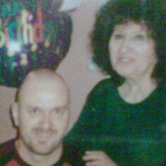 MOM AND ME ON MY BIRTHDAY ON FEBRUARY 7