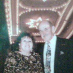 Mom and Dad at the Ohio Theater with Lynette and Bruce. Columbus Ohio