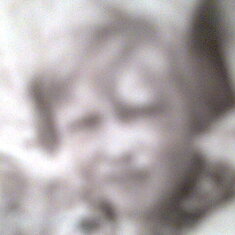 Mom as a young girl at home in Latrobe, P