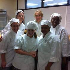 what a great group of women!  Chef made us strong!  Love and miss her.