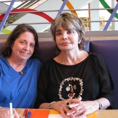 Mama and I at the "Crown Center" in North Kansas City, MO, in 2006.
