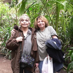 Mama and I at the Omaha Zoo in 2006 or 2008.