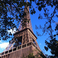 Paris - Eiffel Tower June 1, 2022.  