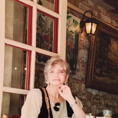 At a bistro in Montmartre