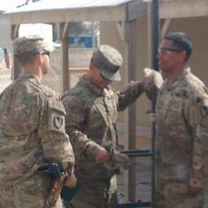 Corporal Promotion in Afghanistan 