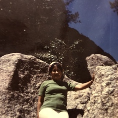 Mom loved nature and she was brave and spunky to explore!