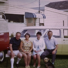 1970 - Sam, Gloria, Betty & Alan