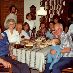 1981 - Family gathering for Jacob's 1st Birthday