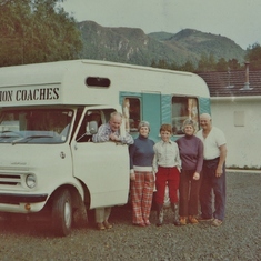 1975 - Sam, Gloria, Ray, Edna & Les in New Zealand