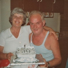 1981 - Sam & Gloria on their 30th Anniversary