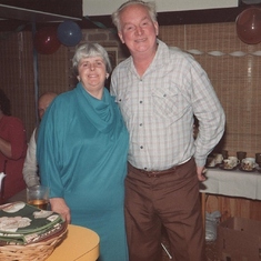 1985 - Sam & Gloria at Ray's 21st.