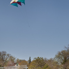 Sam flying kites with Wednesday Wanderers-4
