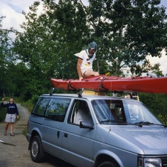 sam - van kayaking 1
