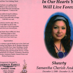 Samantha's Obituary