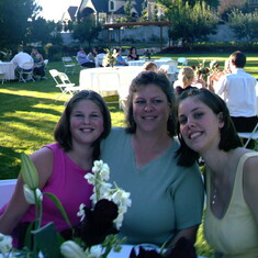 samantha, patti, & afton 2005 at Neal and Jessica's wedding