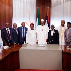 Affordable Medicines Initiative for Nigeria - Boards Courtesy call on PMB