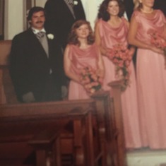 Sam in McCormack wedding 1980
