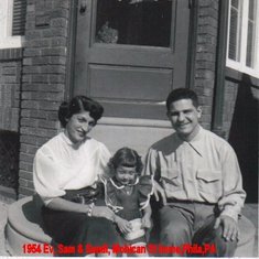 1954-Sam,Ev & Sandi-Mohican St,Phila.,PA